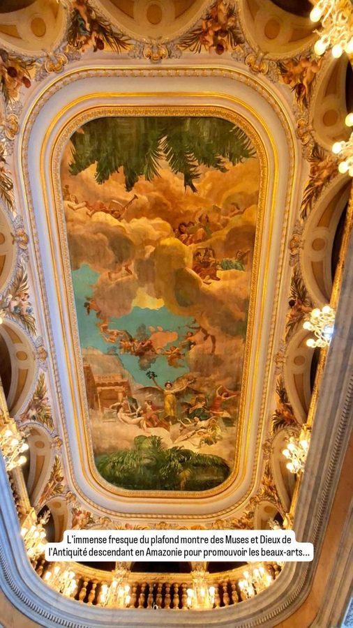 Le Teatro Amazonas, l'opéra de Manaus