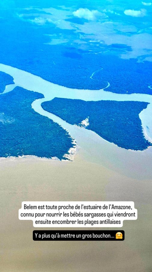 Vol au-dessus de l'Amazonie