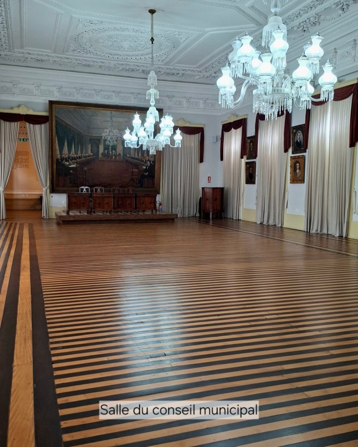 De l'art dans la mairie à Belém