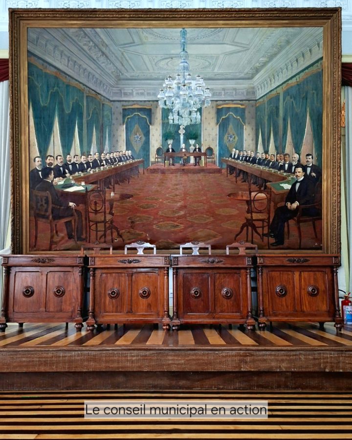 De l'art dans la mairie à Belém